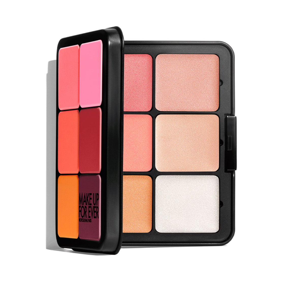 MAKEUP FOR EVER HD SKIN BLUSH & GLOW PALETTE - PALETĂ BLUSH ȘI HIGHLIGHTER CREMĂ- 25.2G