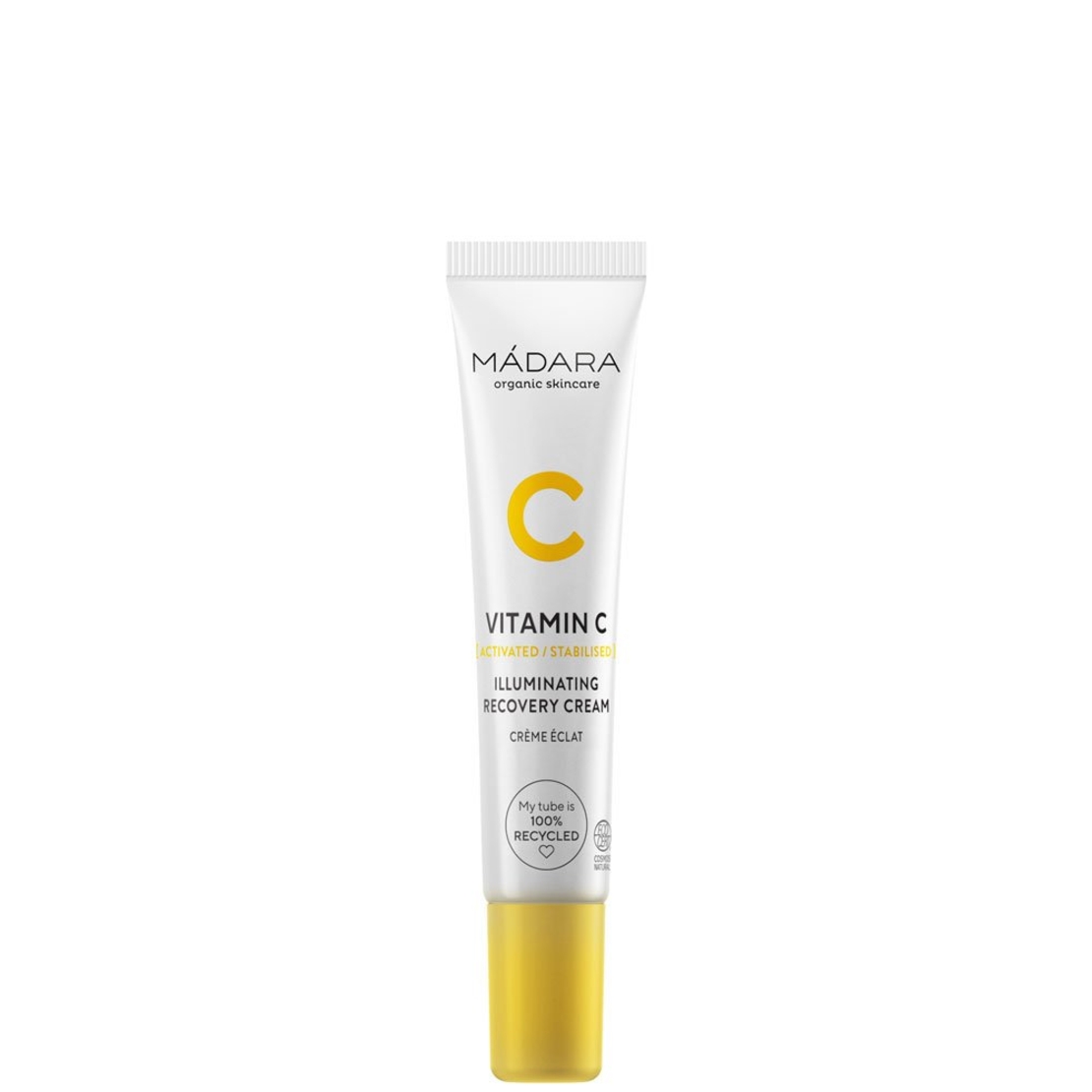 MÁDARA Vitamin C Cremă Iluminatoare cu Vitamina C și Acid Hialuronic TRAVEL 15ml