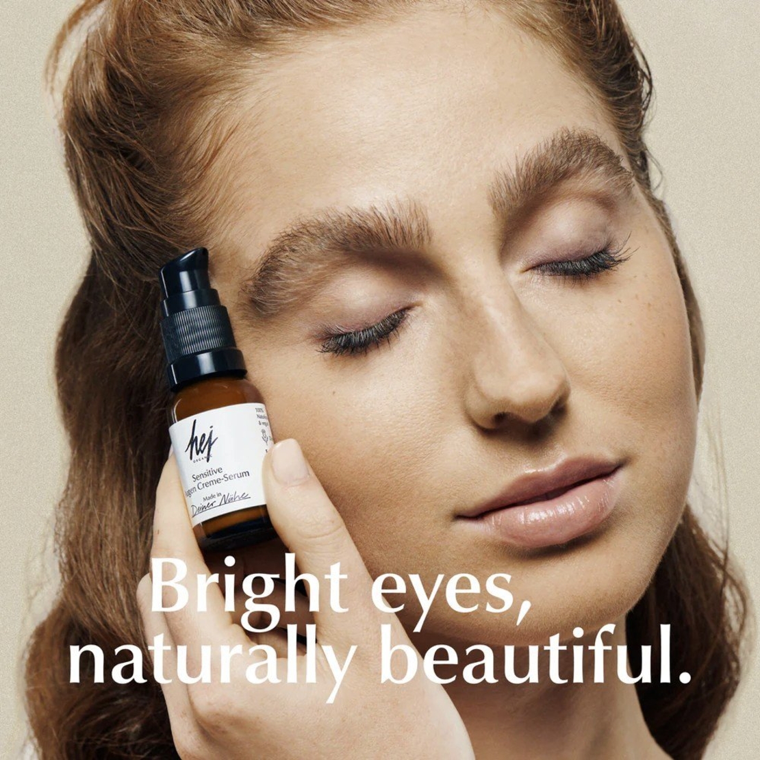 HEJ ORGANIC  Cremă ser pentru ochi SENSITIVE 15ml