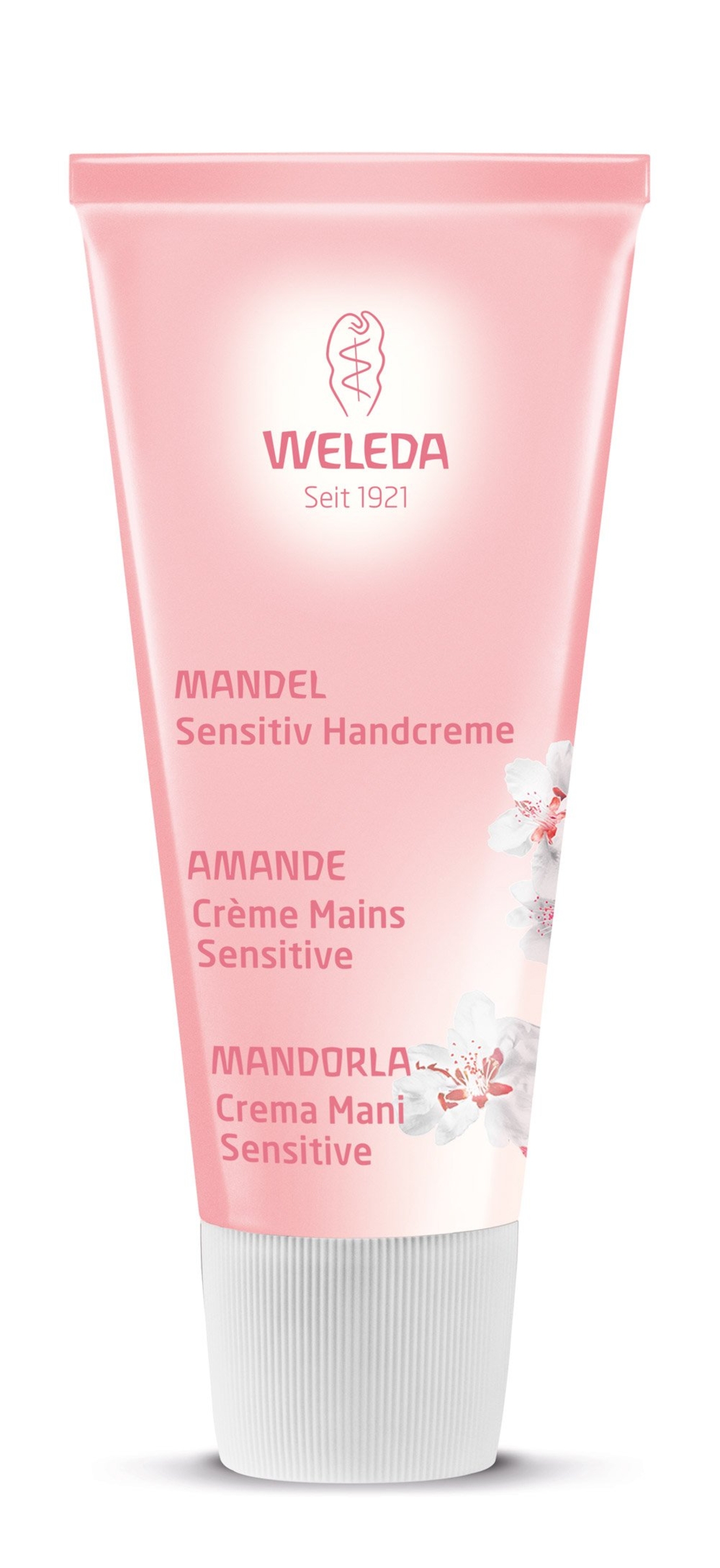 Weleda Cremă de Mâini cu Migdale BIO pentru Piele Sensibilă – 50 ml | Hidratare și Calmare
