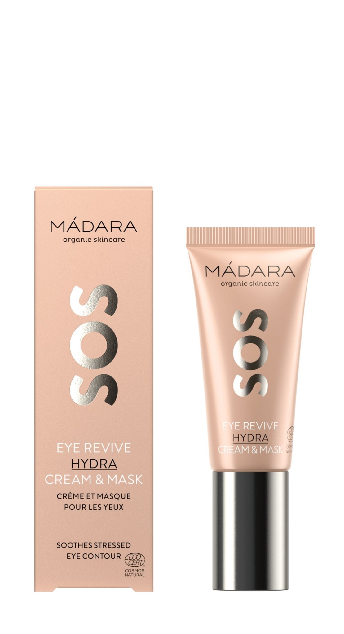 MÁDARA SOS HYDRA EYE REVIVE Cremă & Mască Ochi Vegană 20ml