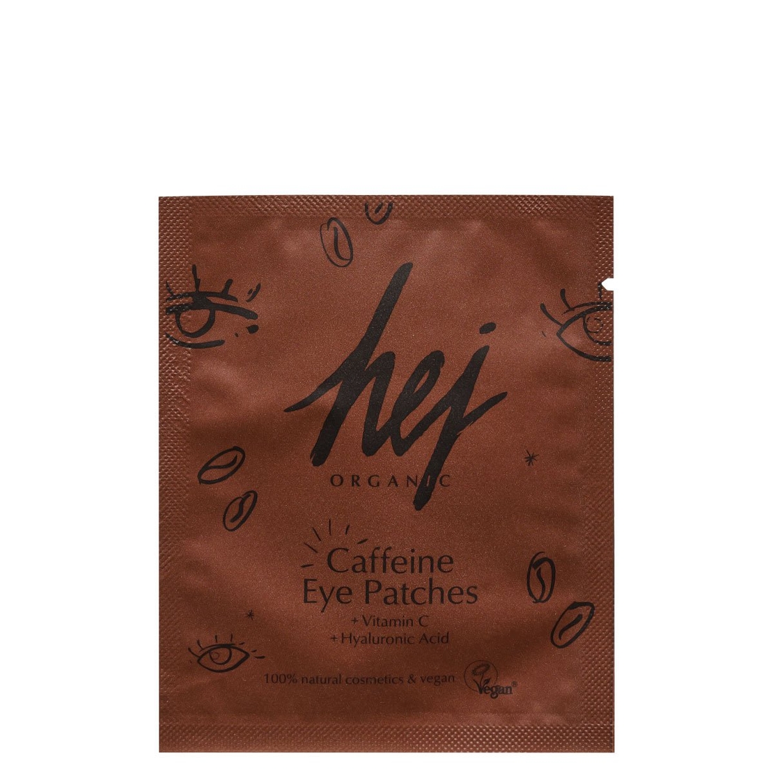 HEJ ORGANIC Paduri pentru ochi CAFFEINE cu cafeină și acid hialuronic 3ml