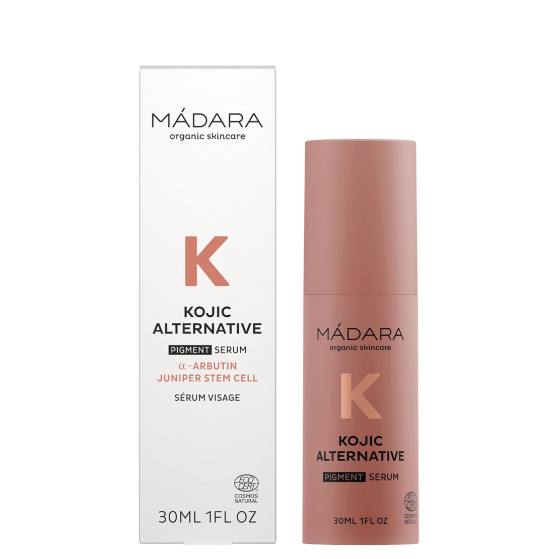 MÁDARA KOJIC ALTERNATIVE Pigment Serum – 30ml | Ser Anti-Pigmentare Vegan