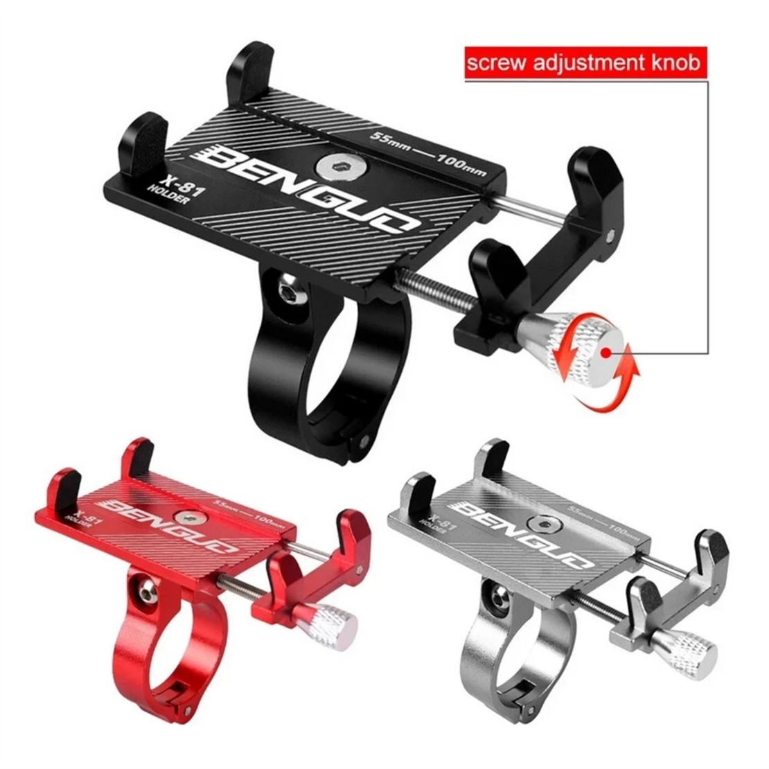 Gub 81 mini suport telefon aluminiu bicicleta trotineta metal