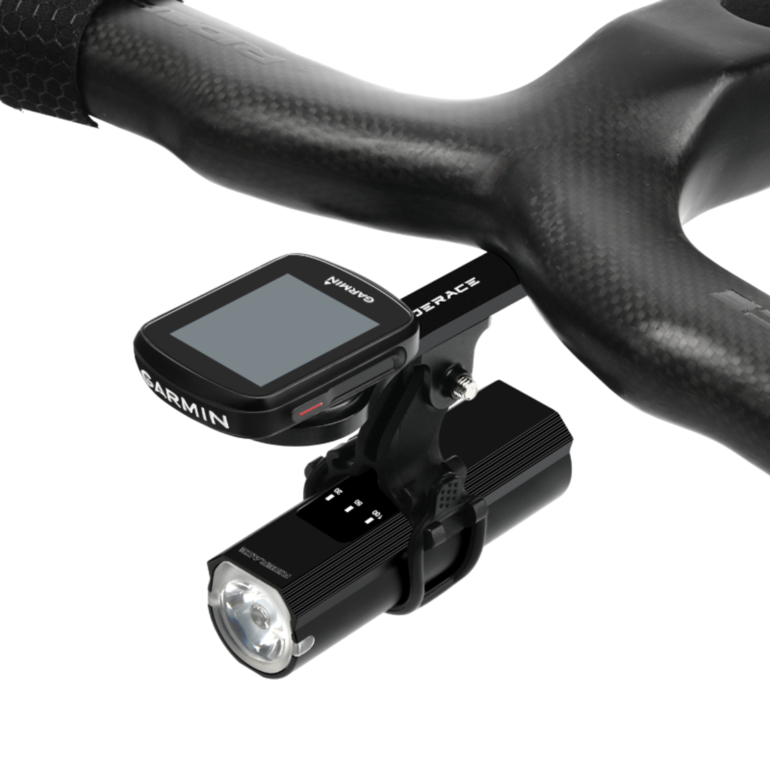 Suport gps Garmin si camera gopro pentru bicicleta cu ghidon aero