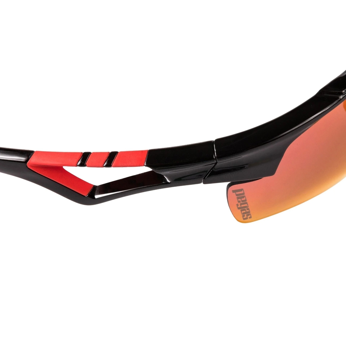 Ochelari de soare Pegas Ride, Negru/Rosu
