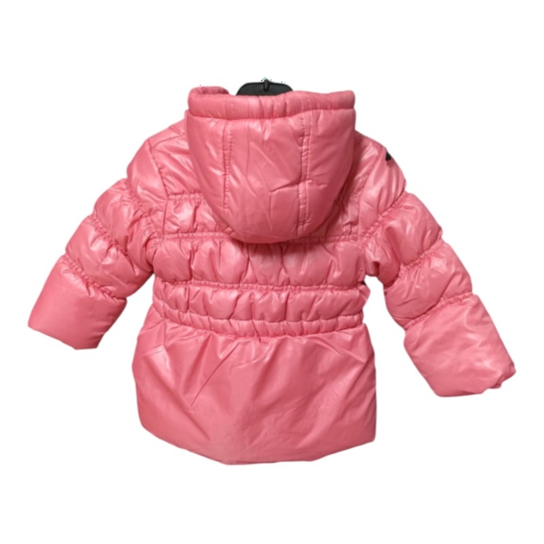 Geacă groasă de iarnă fetițe Disney Princess roz-bombon cu glugă și interior fleece, mărime 18 luni (81 cm) - Nouă cu etichetă