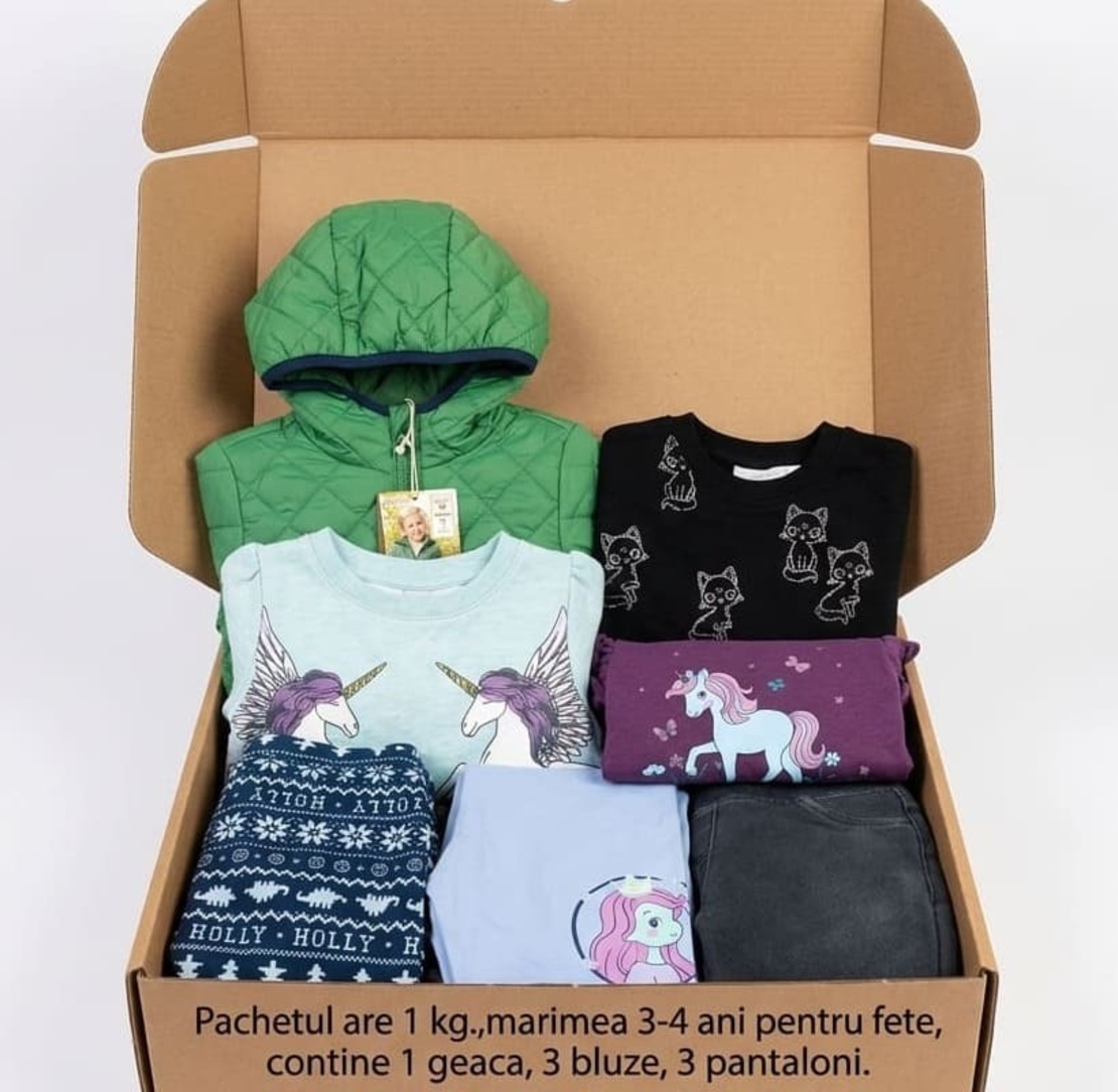 Lot Toamnă-Iarnă Fetiță 3-4 ani (Mărime 104 cm) – 6 Piese de Brand (H&M, C&A, Dopodopo) + GEACĂ NOUĂ Lily & Dan