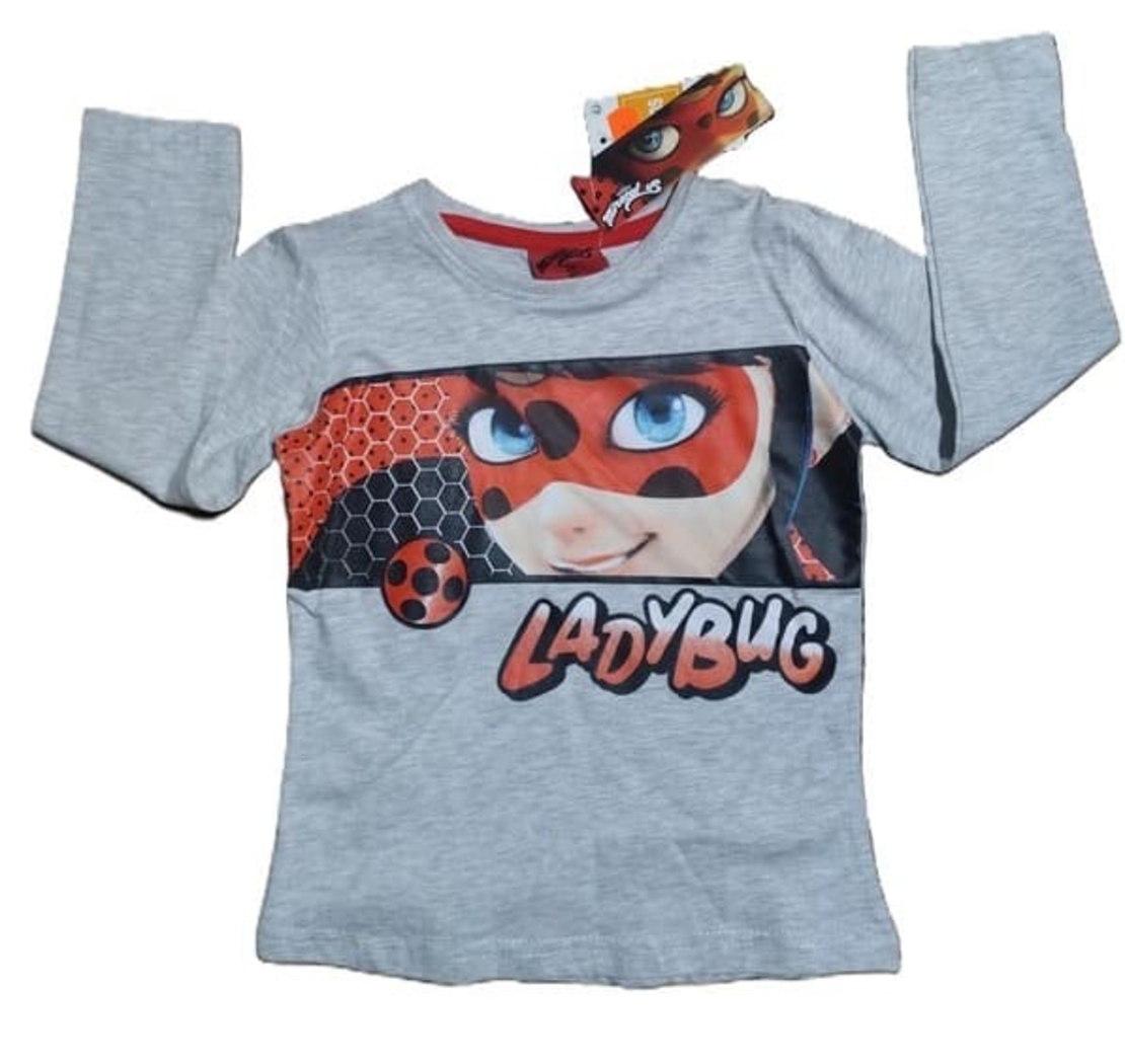 Tricou Lady Bug Gri