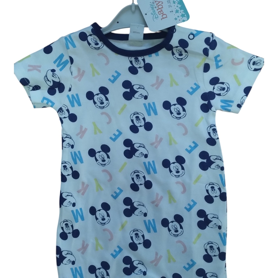 Body Mickey baby Alb