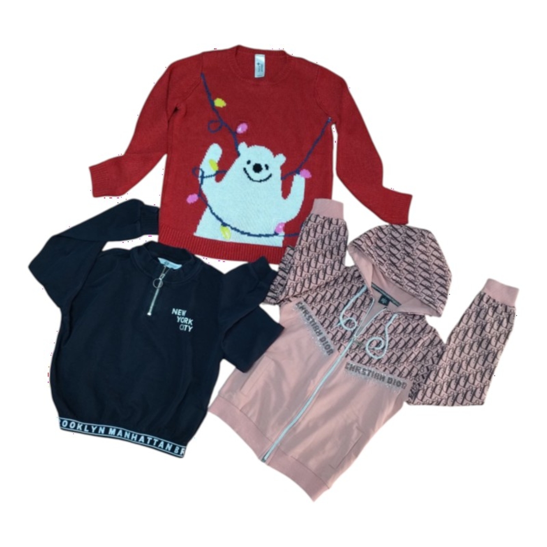 Mega-Lot Toamnă-Iarnă Fetiță 11-12 ani (146-152 cm) – 20 Piese de Brand (H&M, Adidas) + 2 GECI INCLUSE