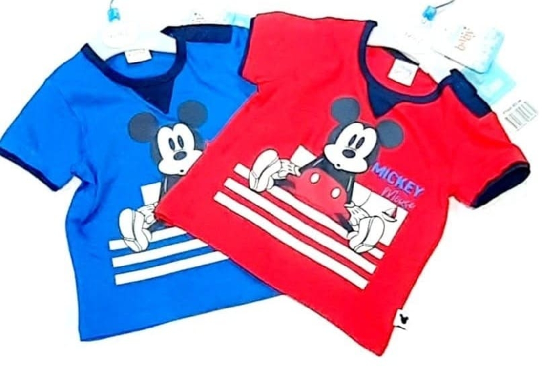 Tricou Mickey Bebe Albastru