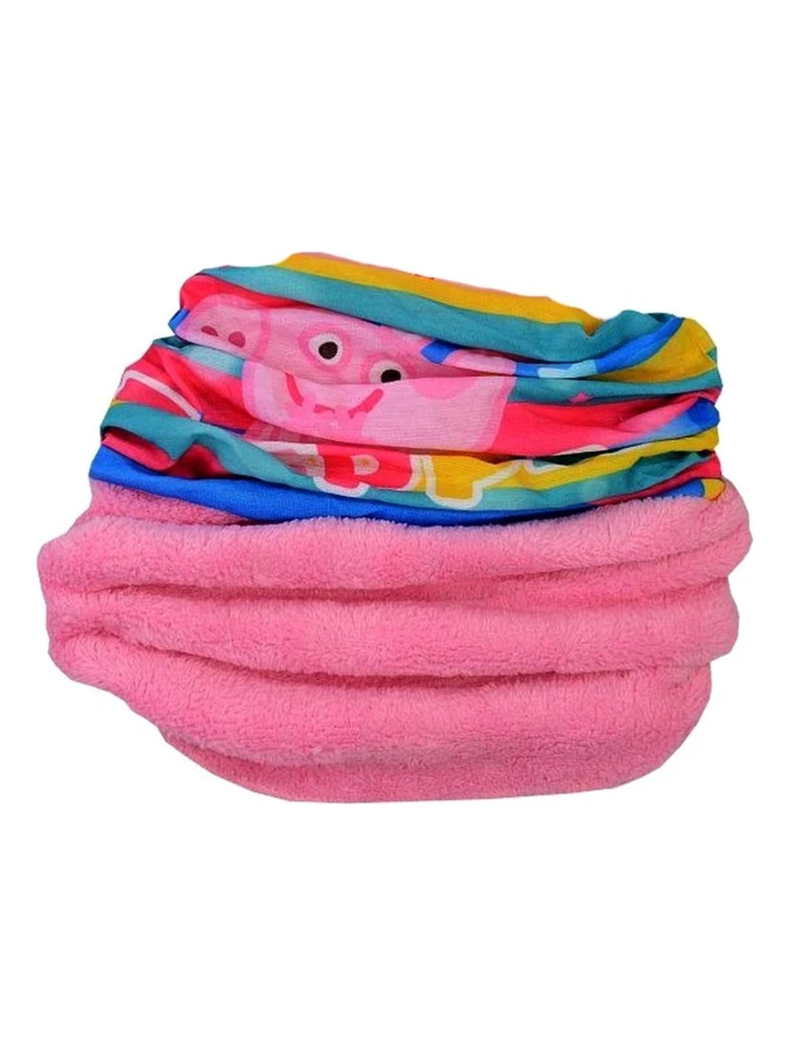 Fular guler Peppa Pig coral roz 2-7 ani Multicolor