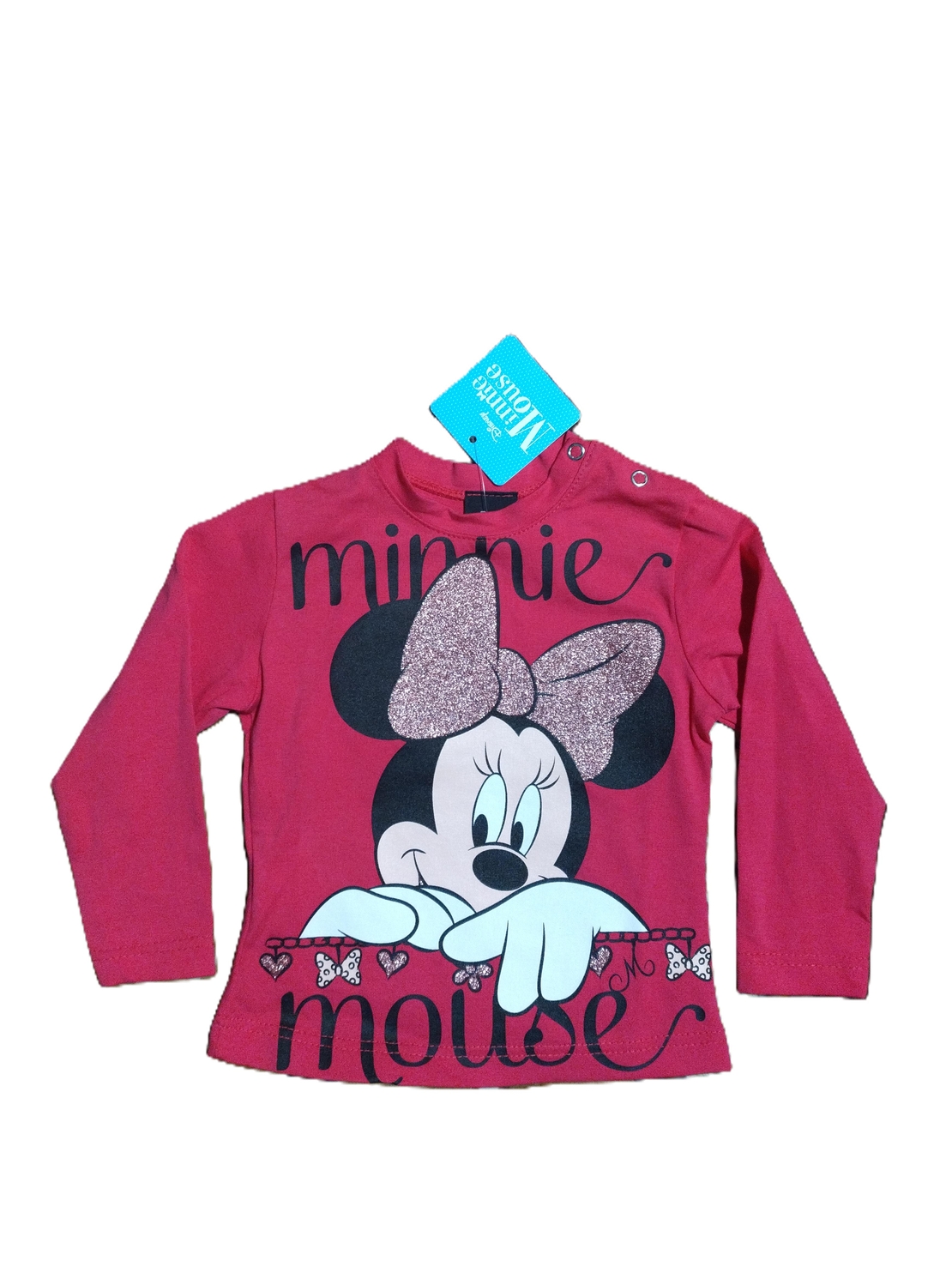Tricou Minnie Roșu Bebe