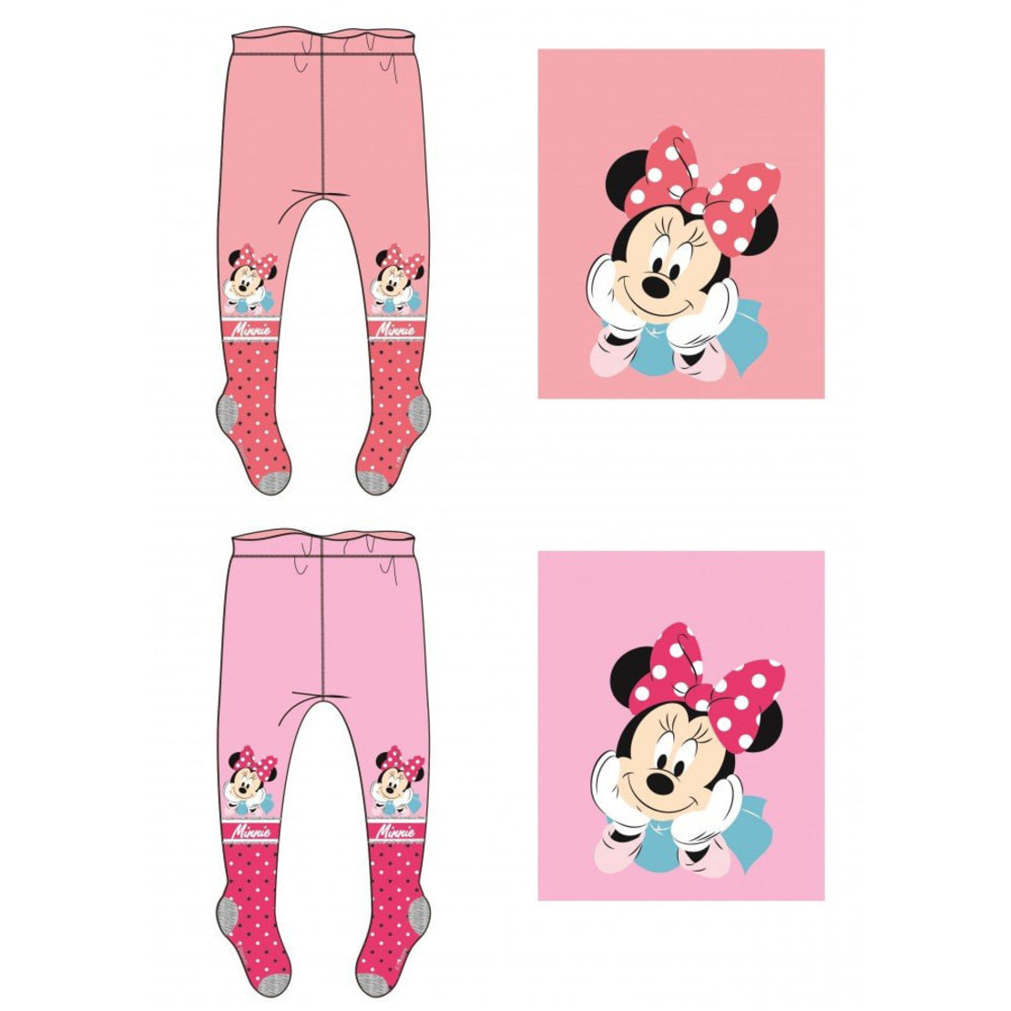 Ciorapi cu chilot Minnie Bebe