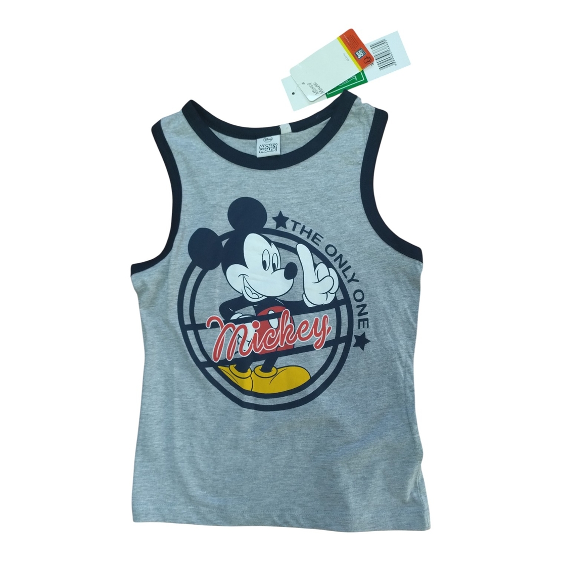 Tricou model maieu Mickey Mous Gri Second Hand