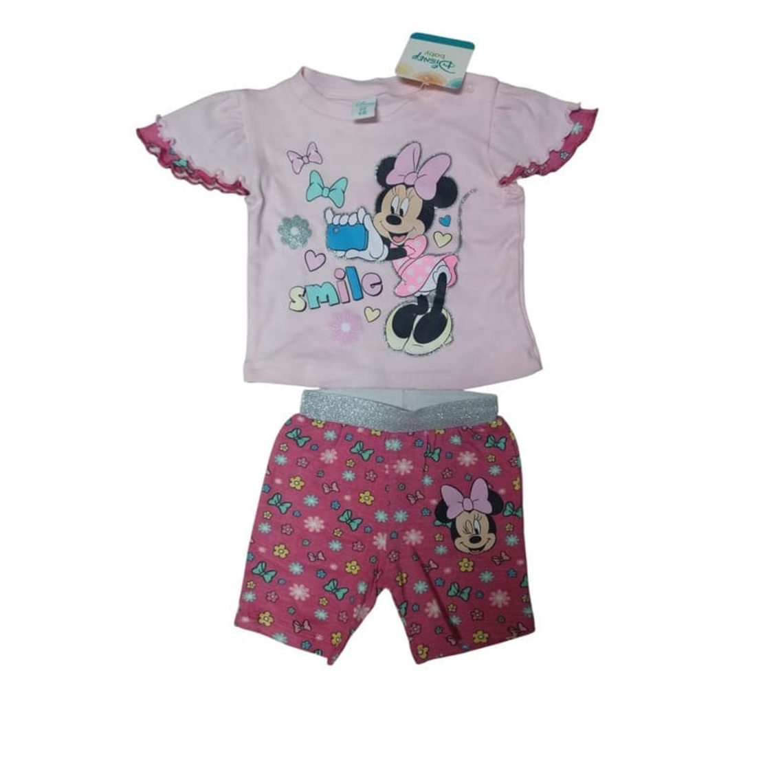 Mega-Garderobă Bebe Fetiță 6 luni (2.7 kg) - 23 Piese: Geci, Treninguri, Încălțăminte (Mărimea 19, Kappa) și Compleuri Noi Disney cu Etichetă