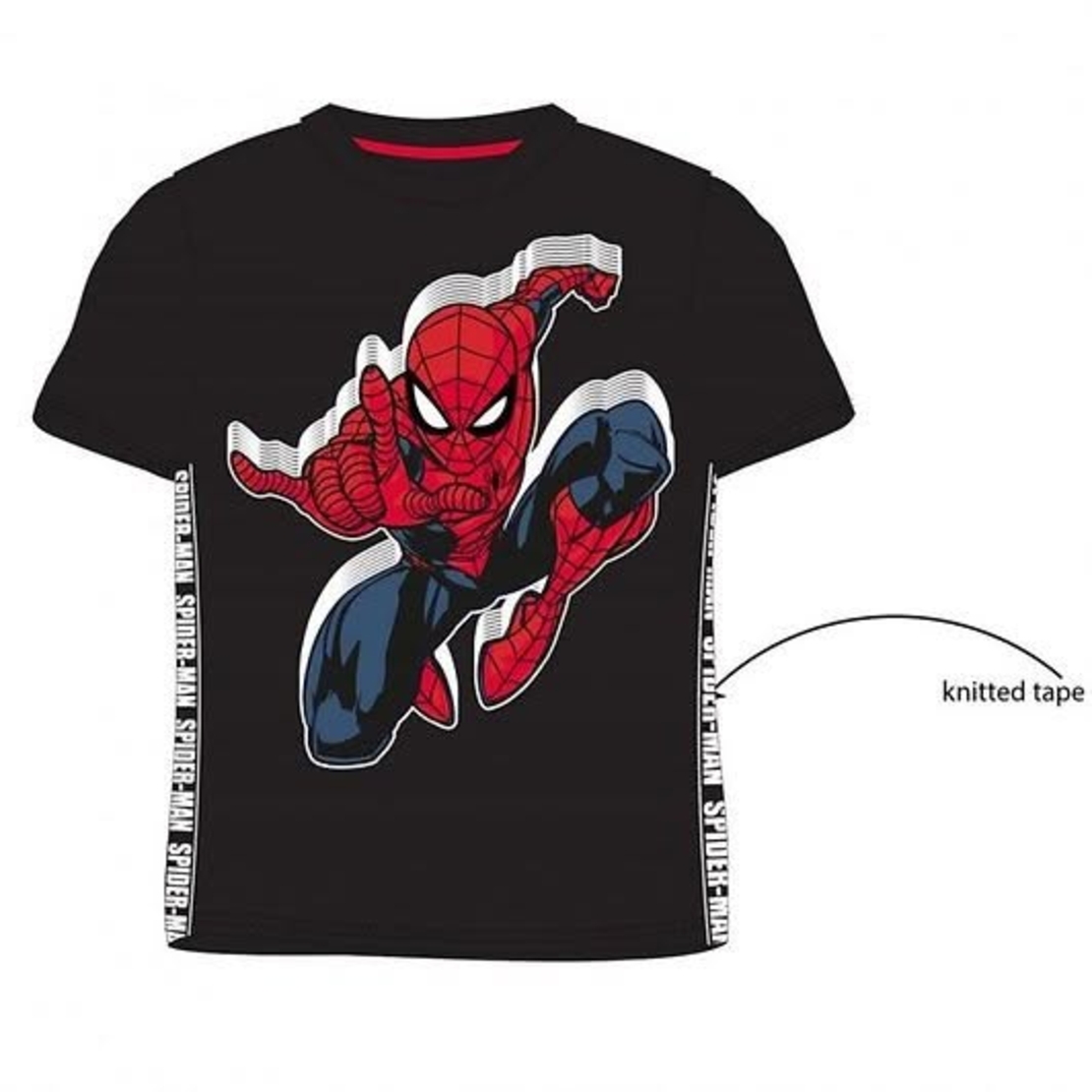 Tricou Spider Man negru