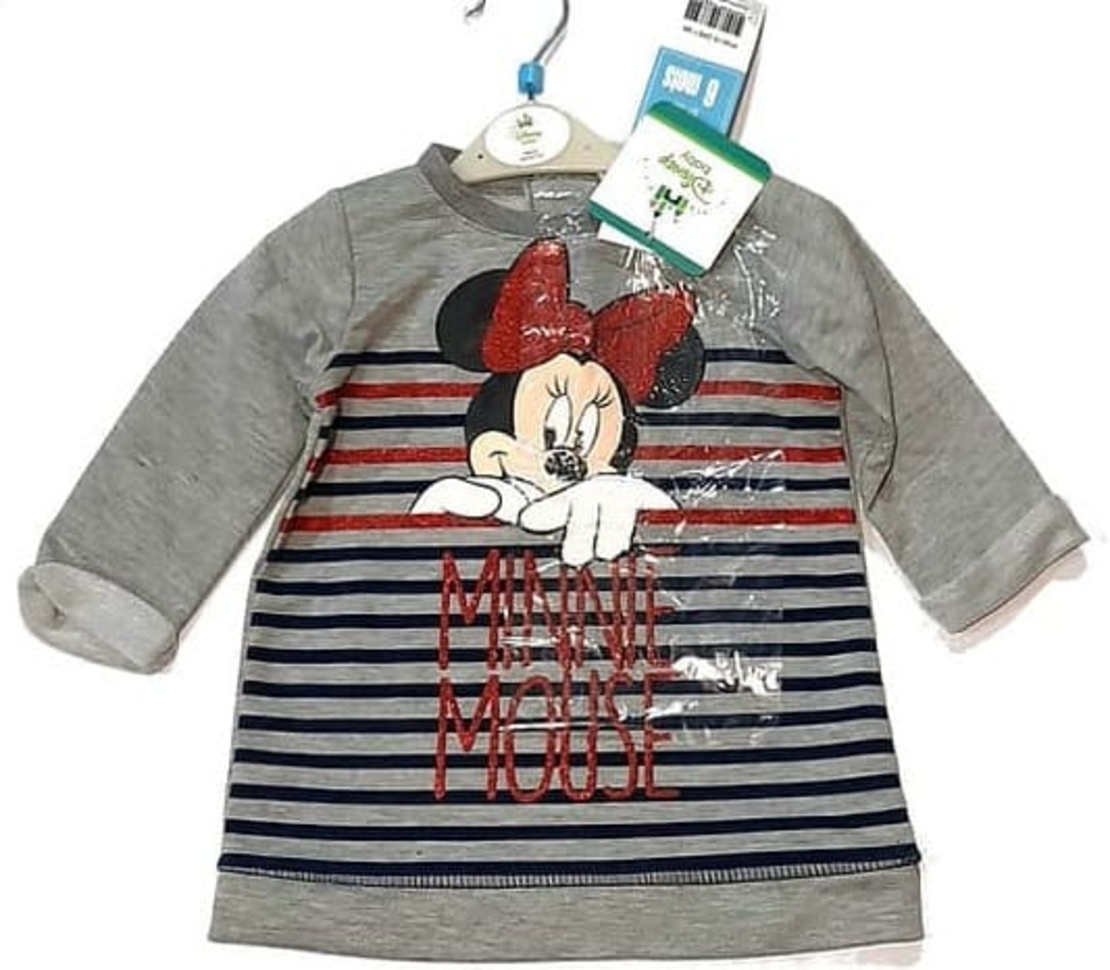 Rochita Minnie Bebe Gri