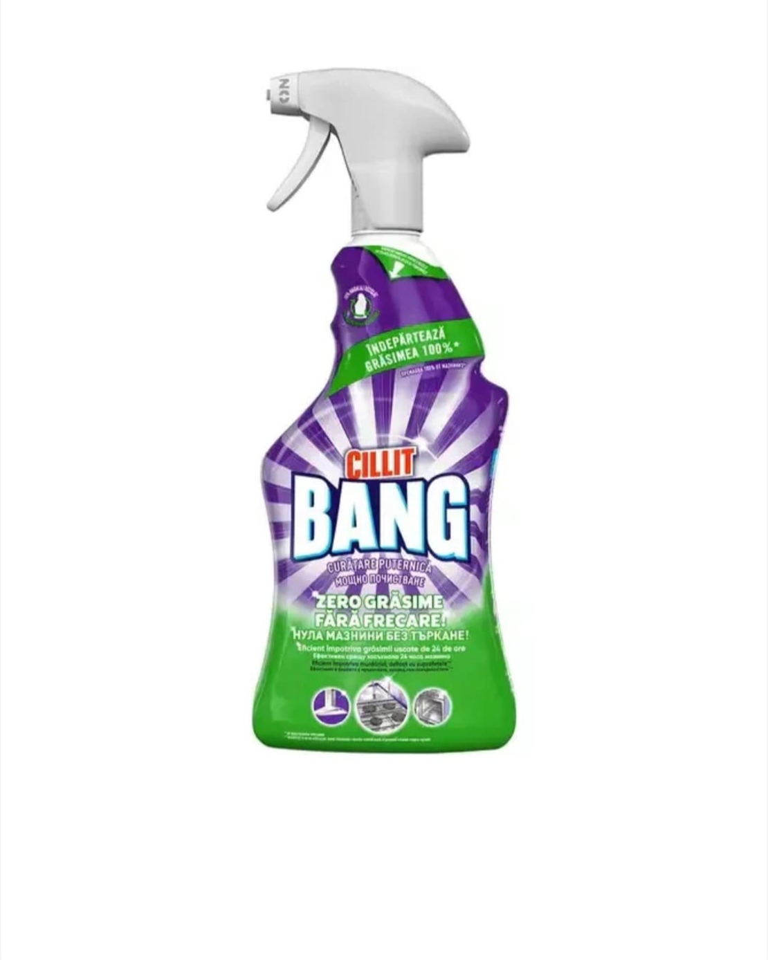 CILLIT BANG Detergent degresant bucatarie, cu pulverizator, 750 ml