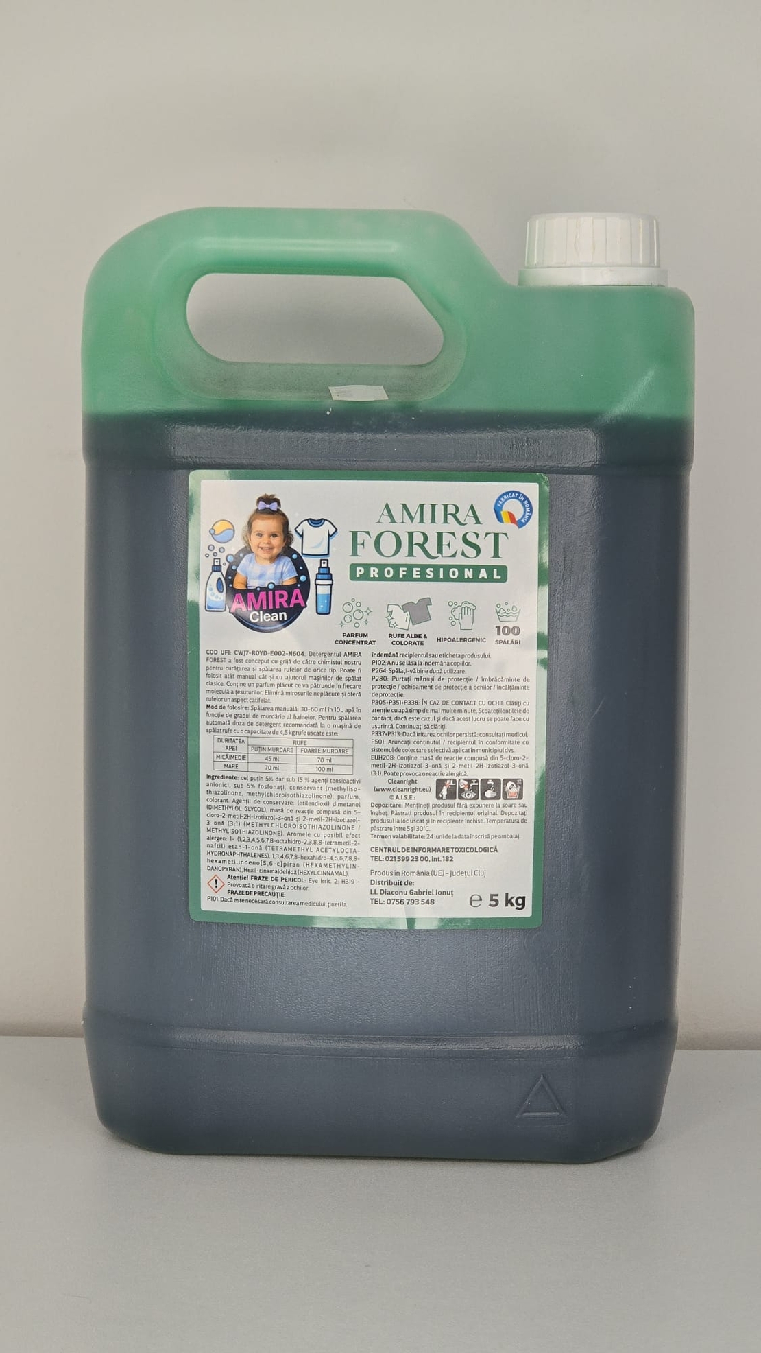 Amira Forest Detergent Profesional