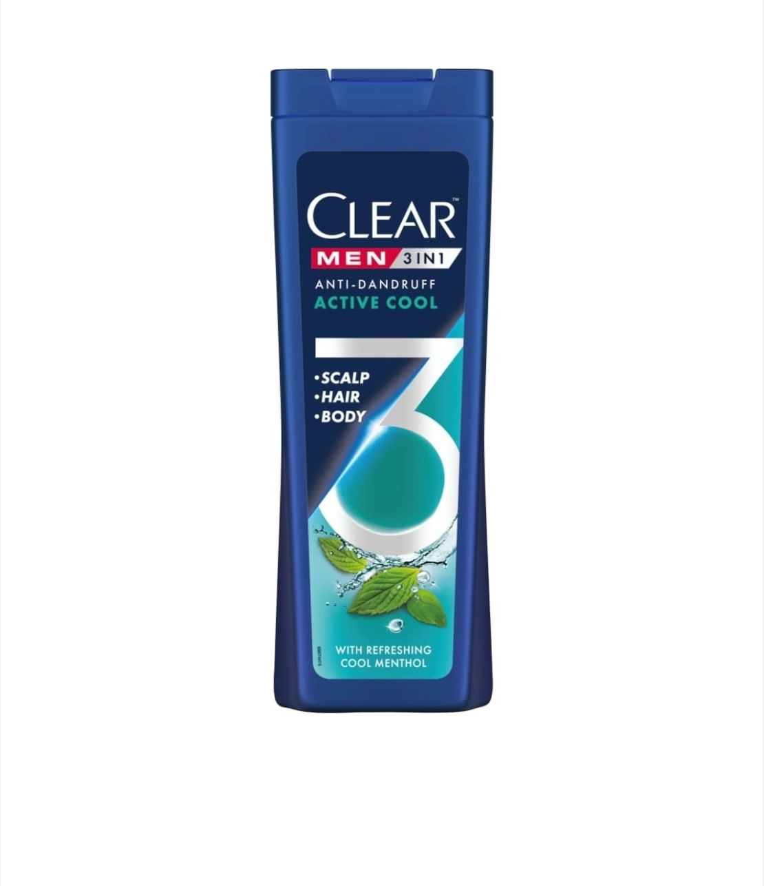Clear pentru barbati 3 in 1 Active Cool