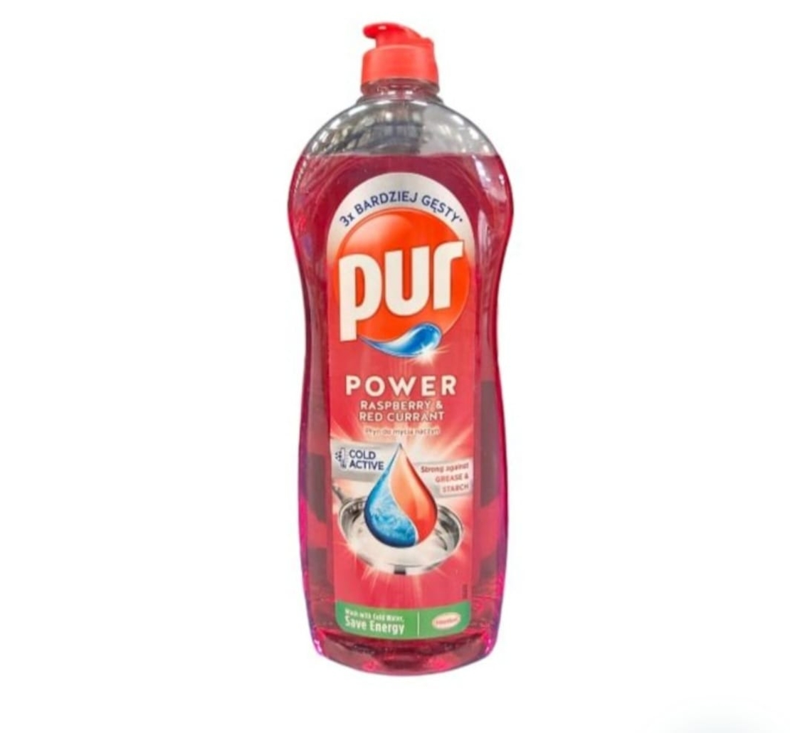 PUR Raspberry Red Currant 750ml – Detergent de Vase Lichid