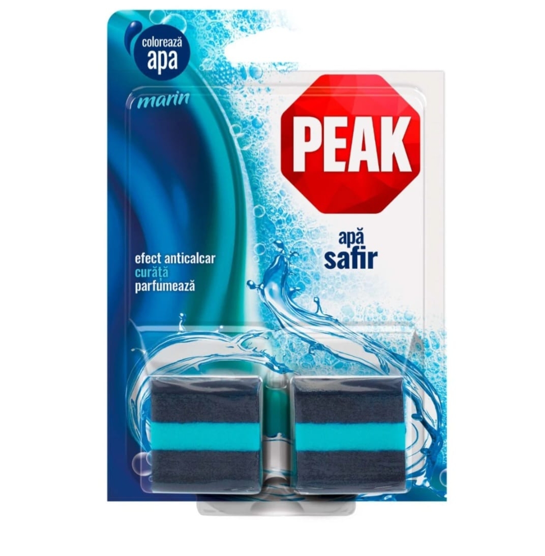 Peak WC Apa Azur Marin tablete anticalcar pentru bazin