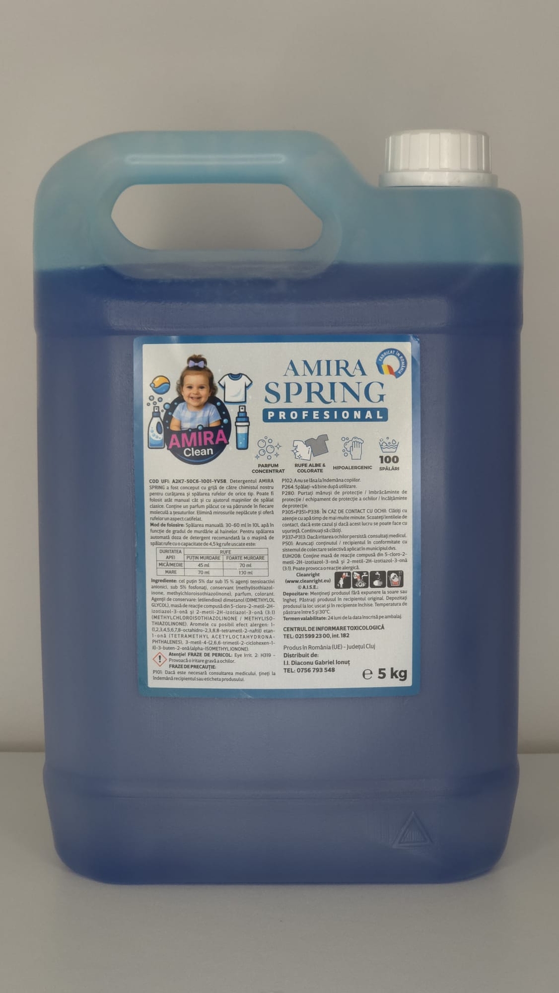 Amira SpringDetergent Profesional