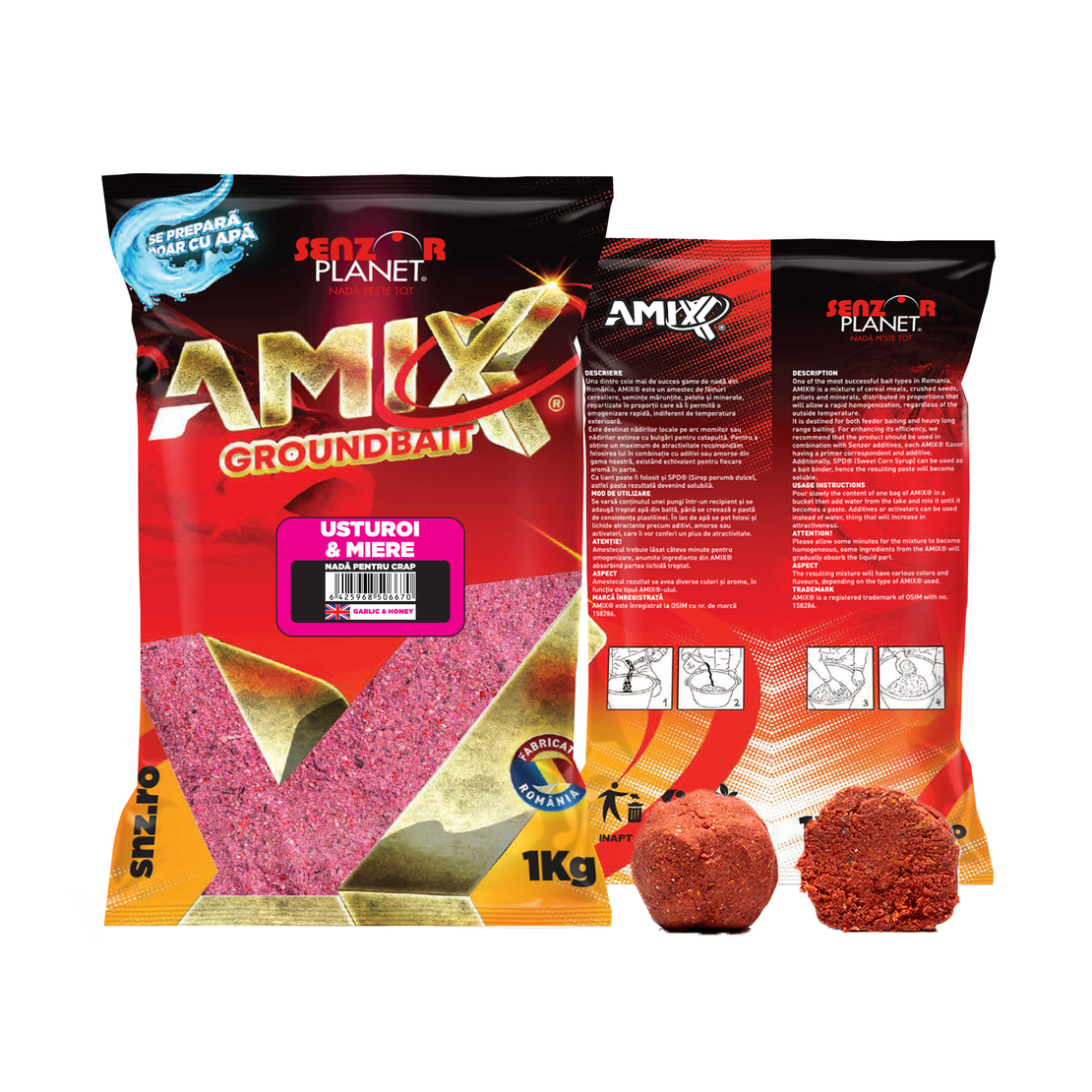 AMIX USTUROI & MIERE 1kg