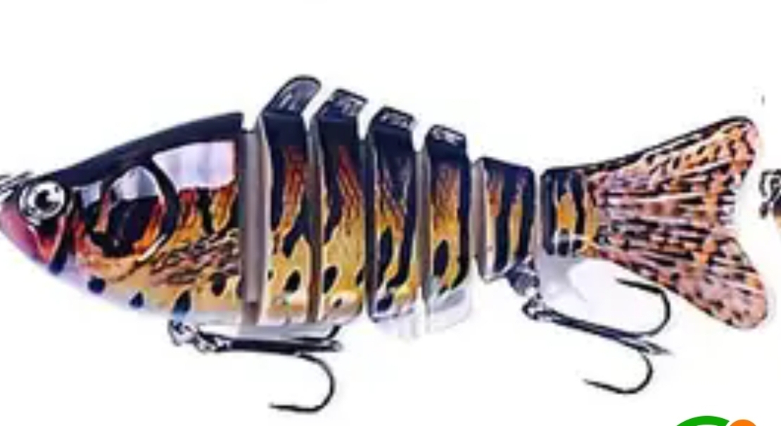 Voblere articulate segmentate, flexibile, 10 cm, 15 g, momeala pentru stiuca, pastrav, somn, salau, peste rapitor