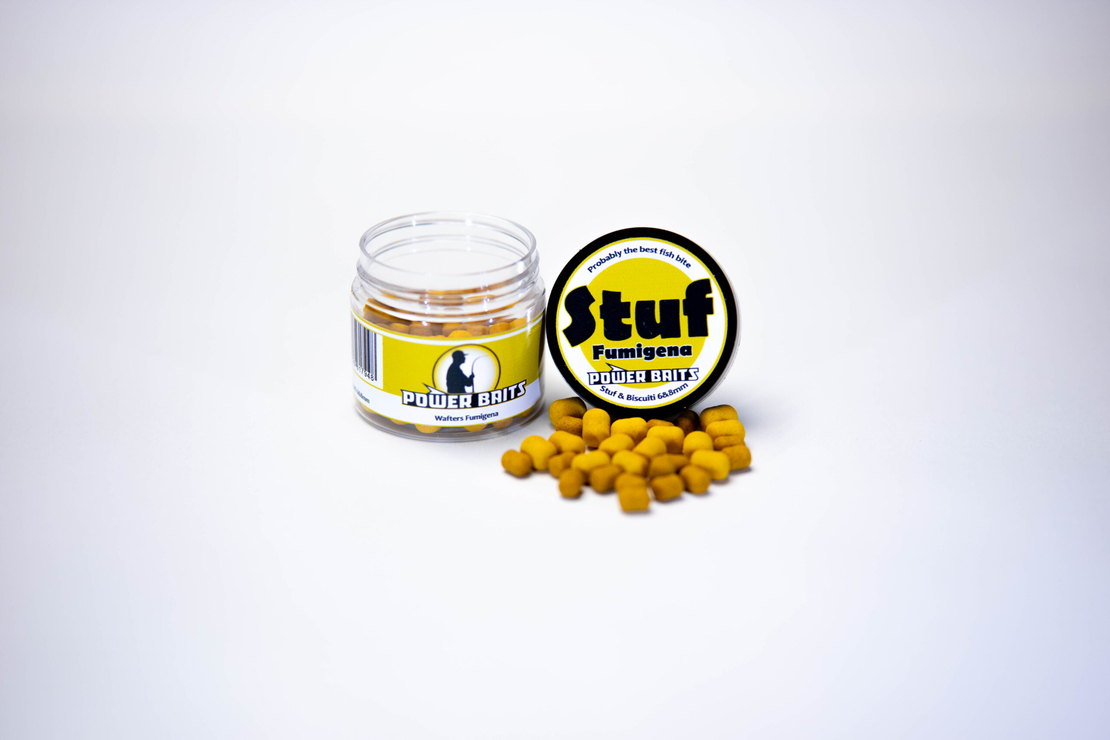 Wafters Power Baits Fumigena Stuf and Biscuiti 6-8mm