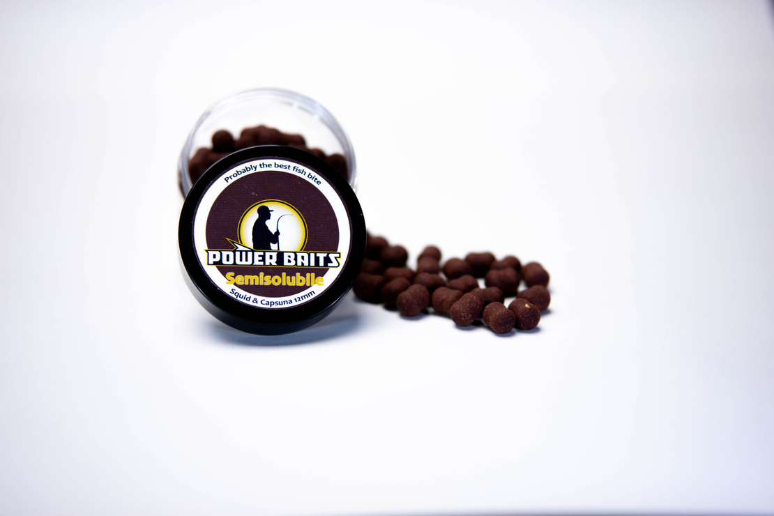 Dumble Power Baits Semisolubile Squid and Capsuna 12mm