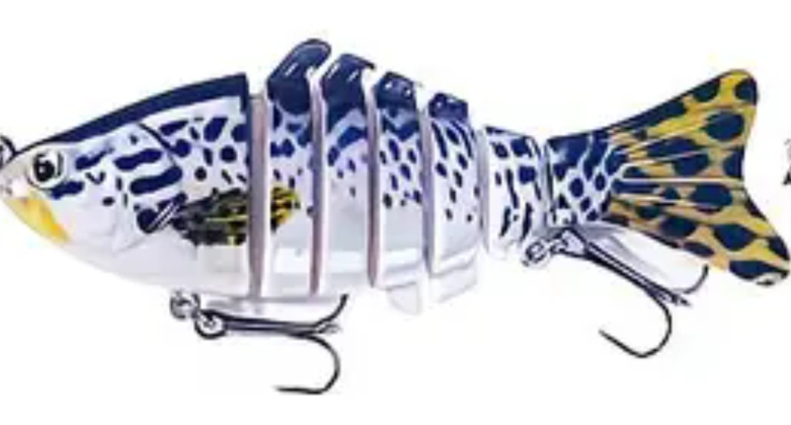 Voblere articulate segmentate, flexibile, 10 cm, 15 g, momeala pentru stiuca, pastrav, somn, salau, peste rapitor