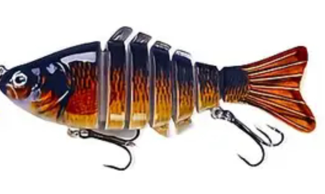 Voblere articulate segmentate, flexibile, 10 cm, 15 g, momeala pentru stiuca, pastrav, somn, salau, peste rapitor