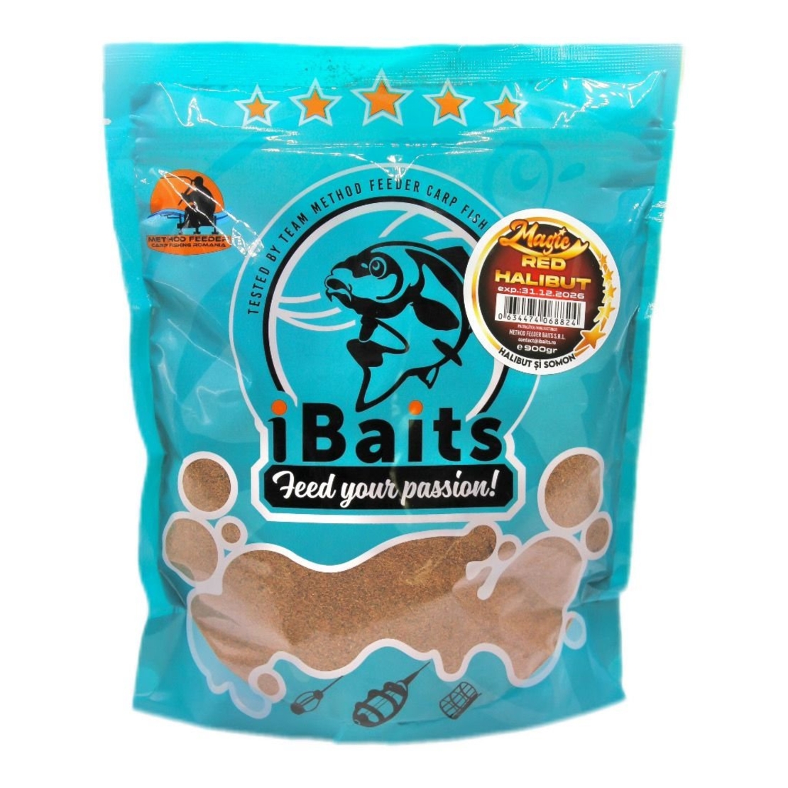 NADA IBAITS MAGIC RED HALIBUT 900 GR