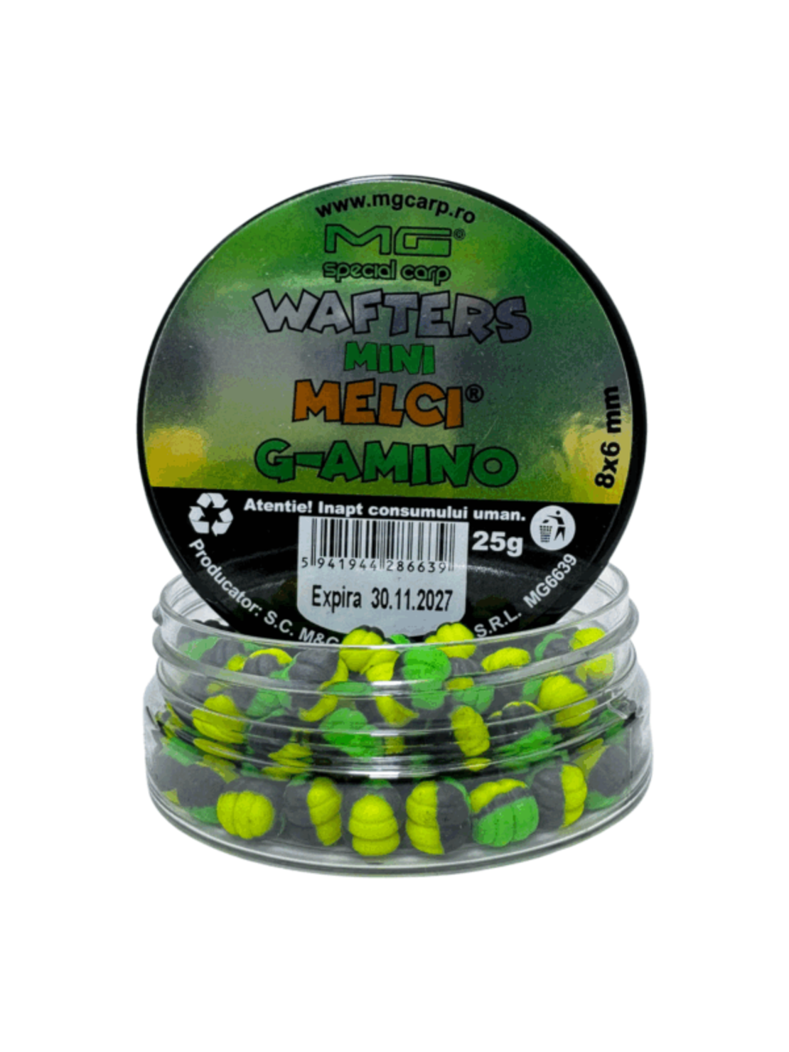Mini Melci ® Wafters 8x6mm G-Amino 25gr