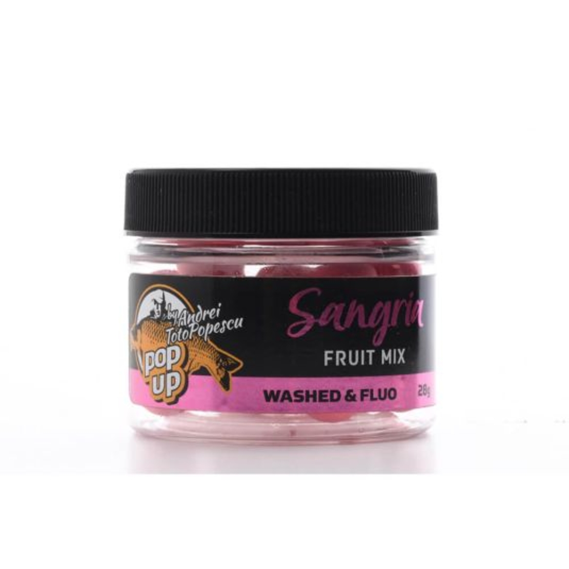 Boilies CPK Pop Up Washed and Fluo Sangria Fruit Mix 12mm