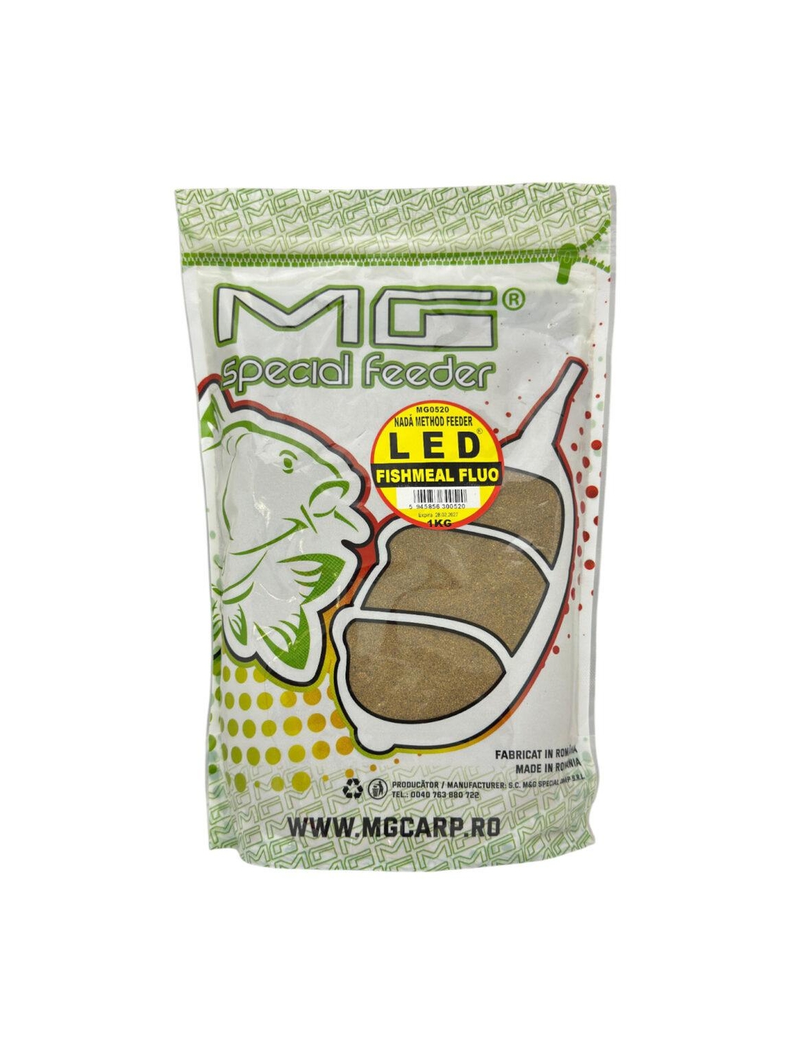 Nadă 1kg Method Feeder LED® Fishmeal
