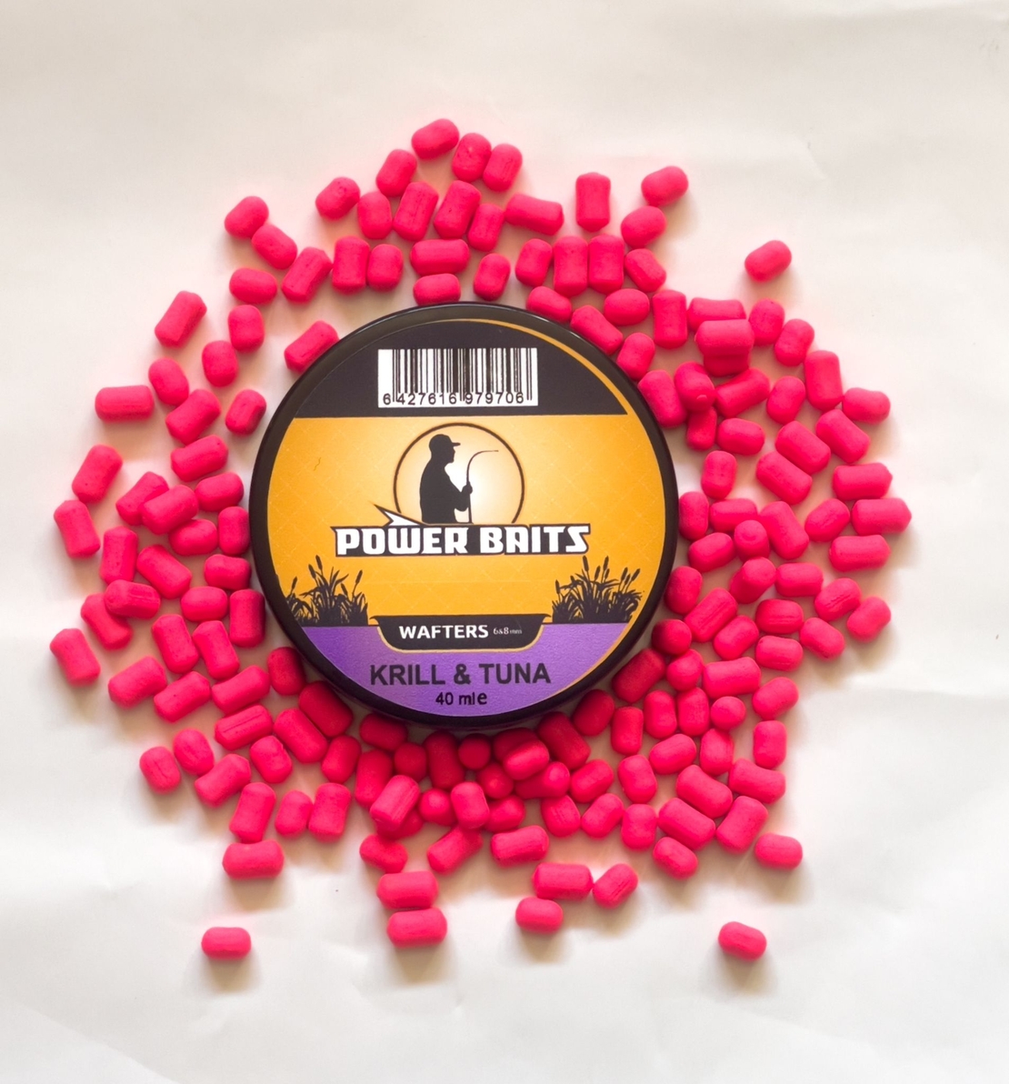 Wafters Power Baits Krill and Tuna 6-8mm