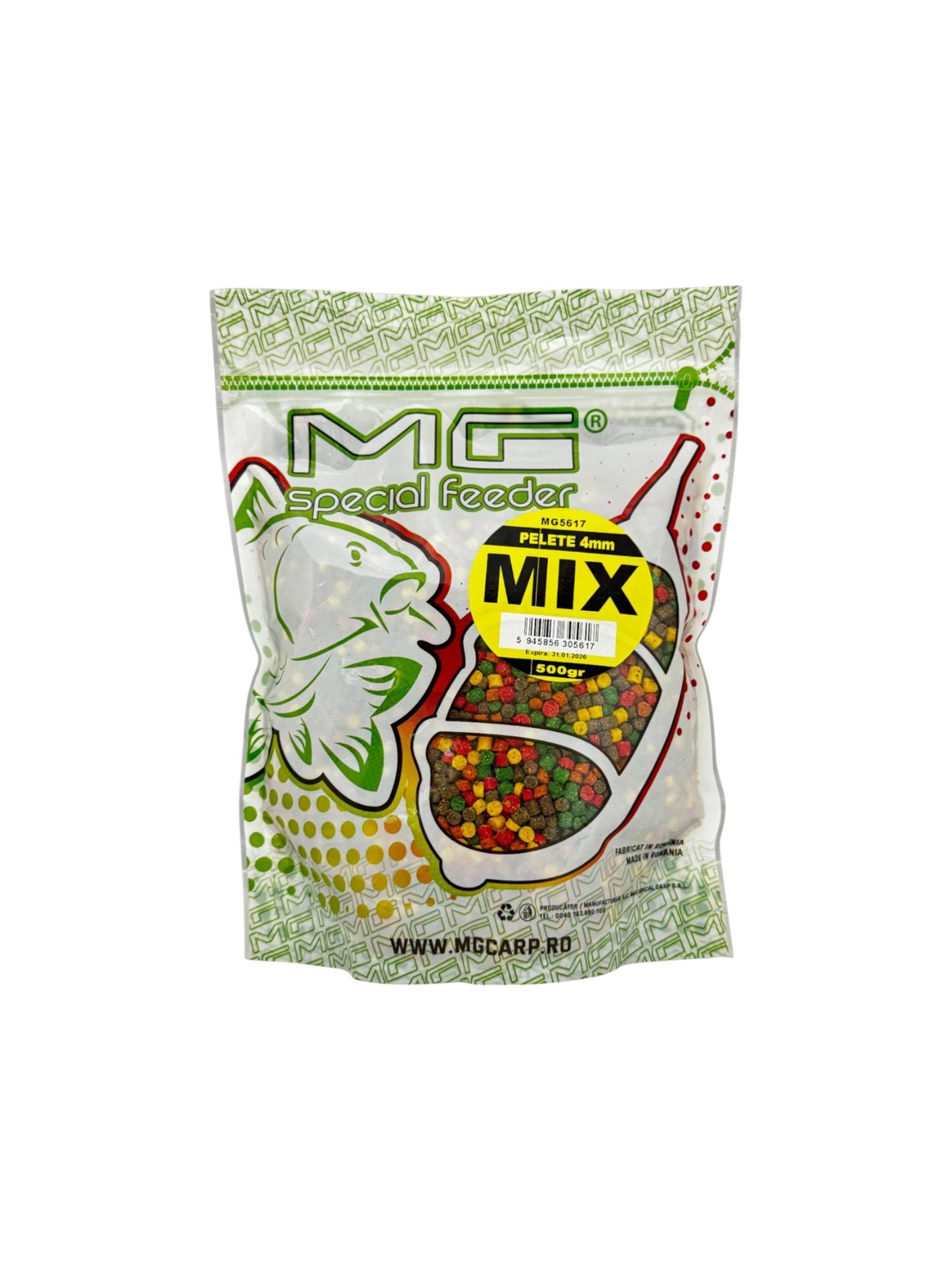 Pelete 4mm Mix 500gr MG5617