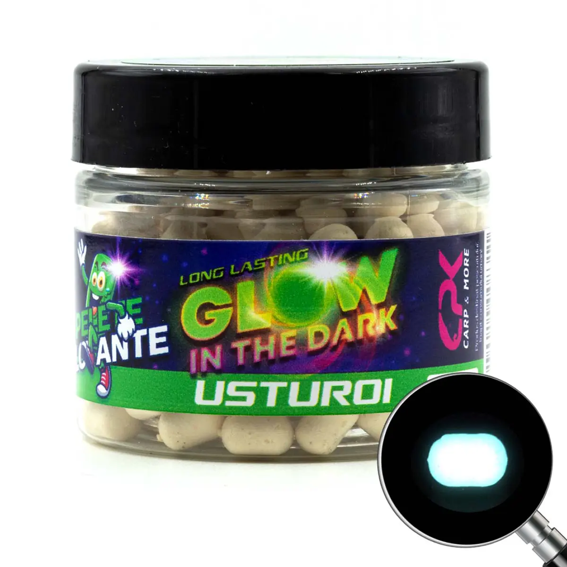 PELETE FLOTANTE FEEDER GLOW IN THE DARK 6mm 15g (UV)