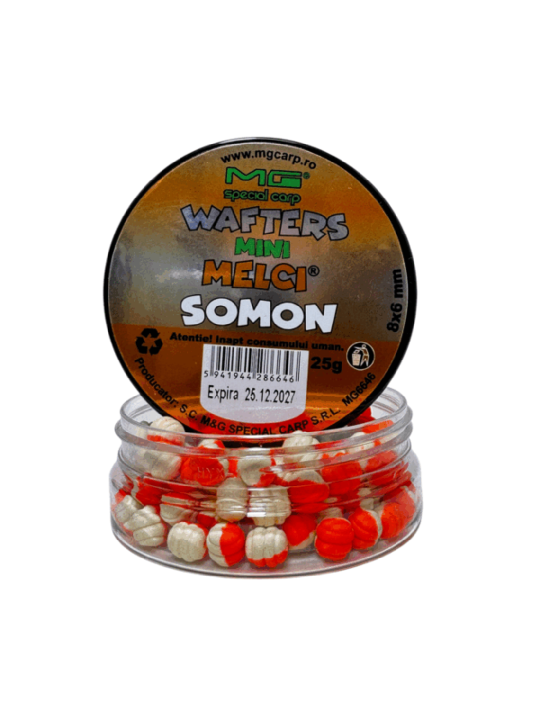 Mini Melci ® Wafters 8x6mm Somon 25gr