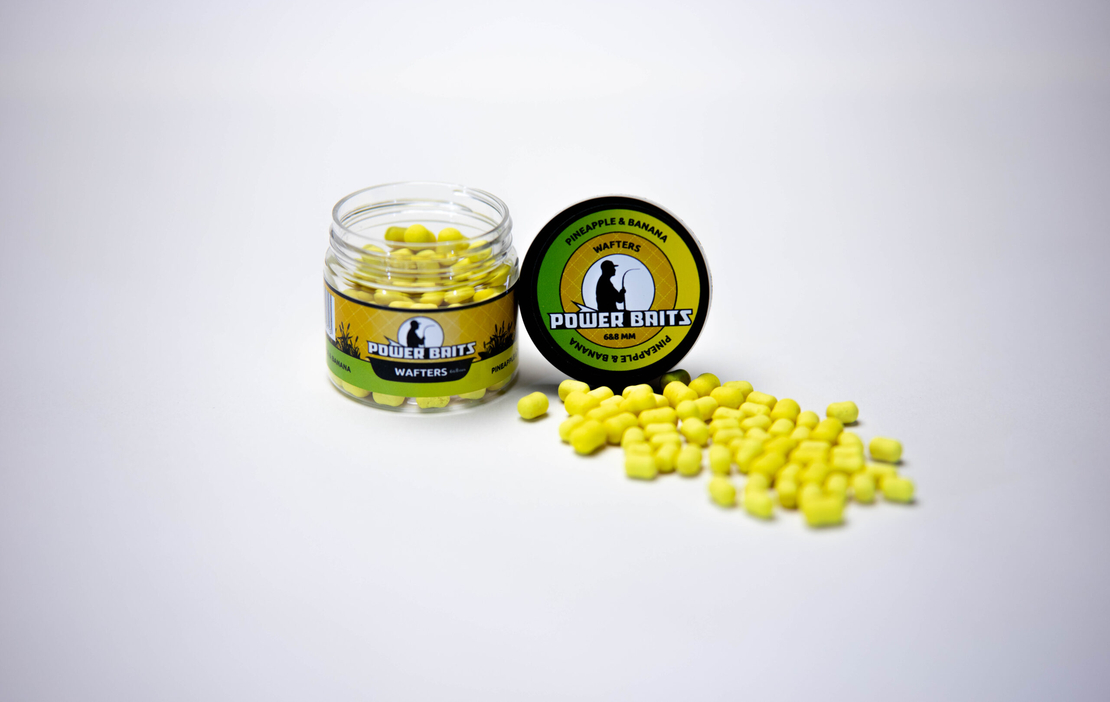 Wafters Power Baits Pineapple and Banana 6-8mm