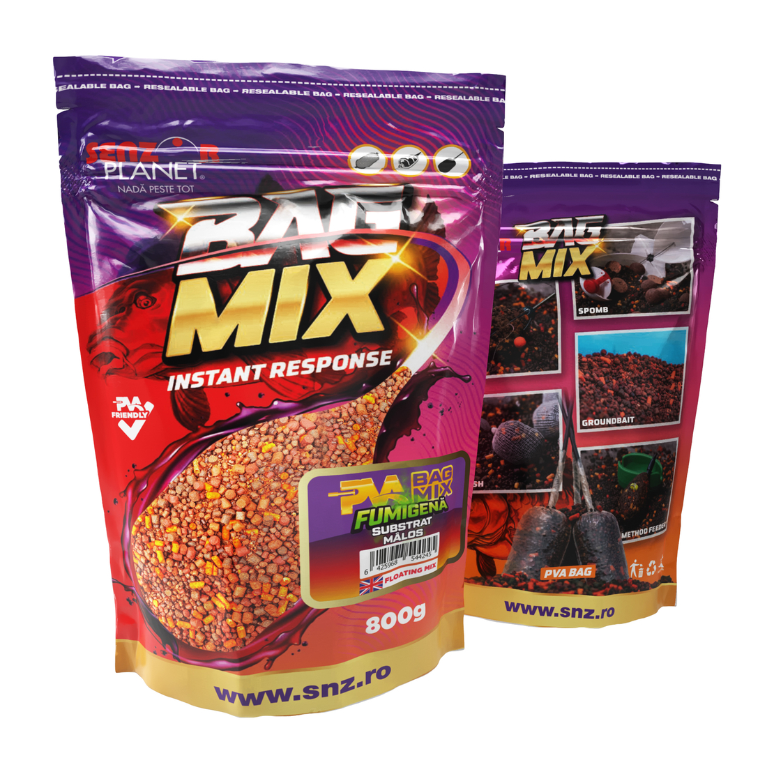 PVA BAG MIX FUMIGENA SUBSTRAT MALOS 800g