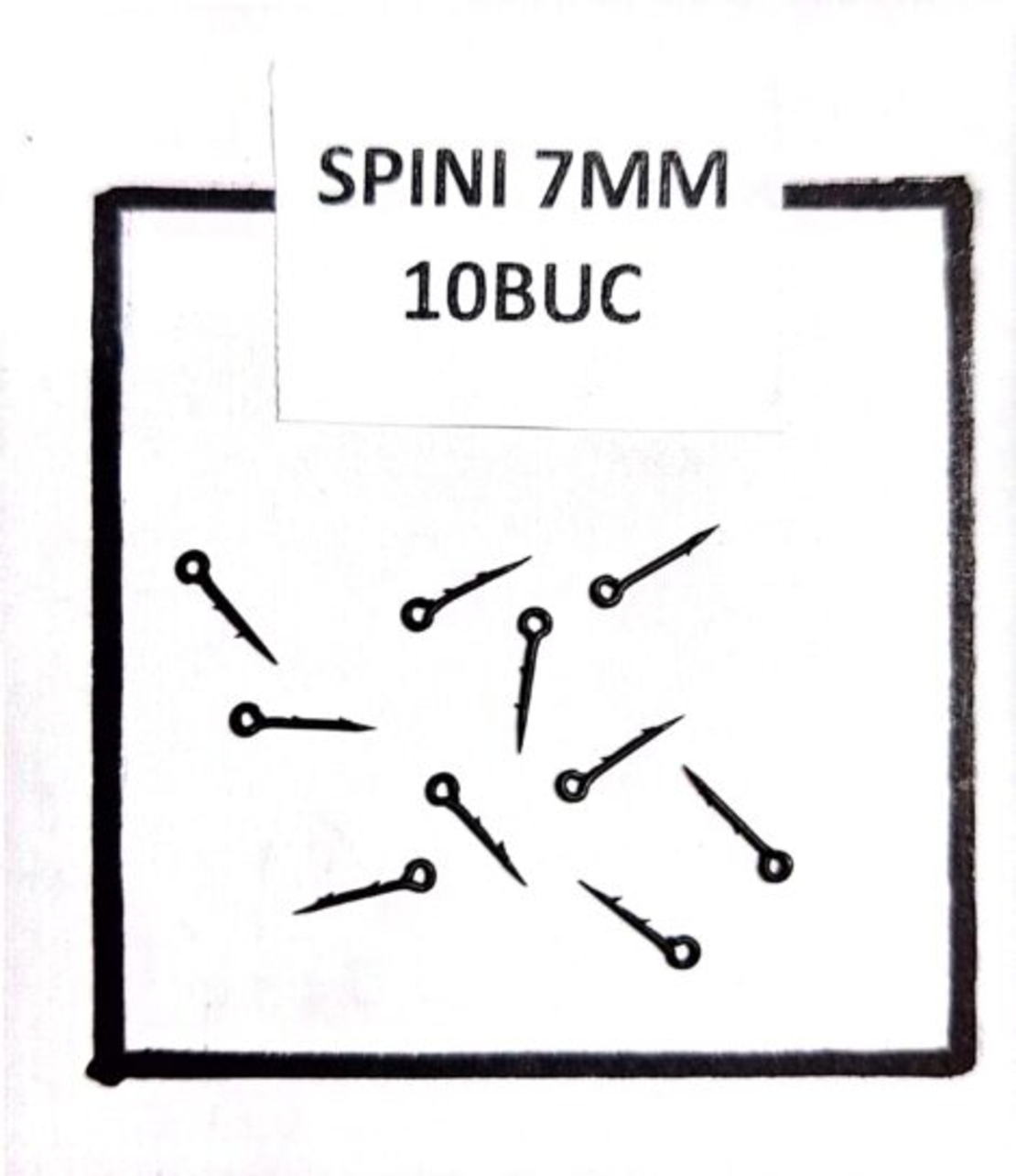 Bait Spin 7mm 10 buc/plic