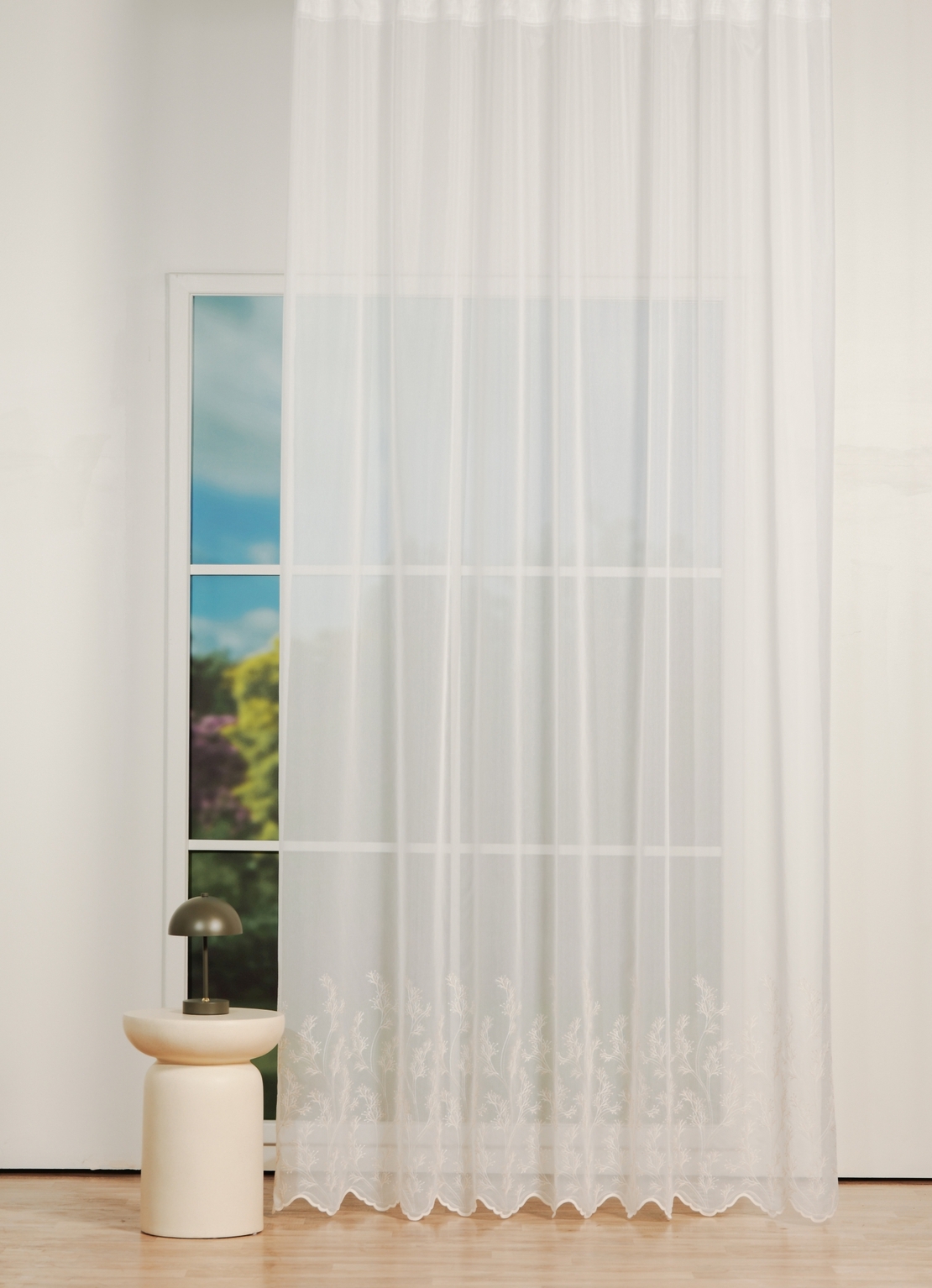 Perdea Silvera crem T08