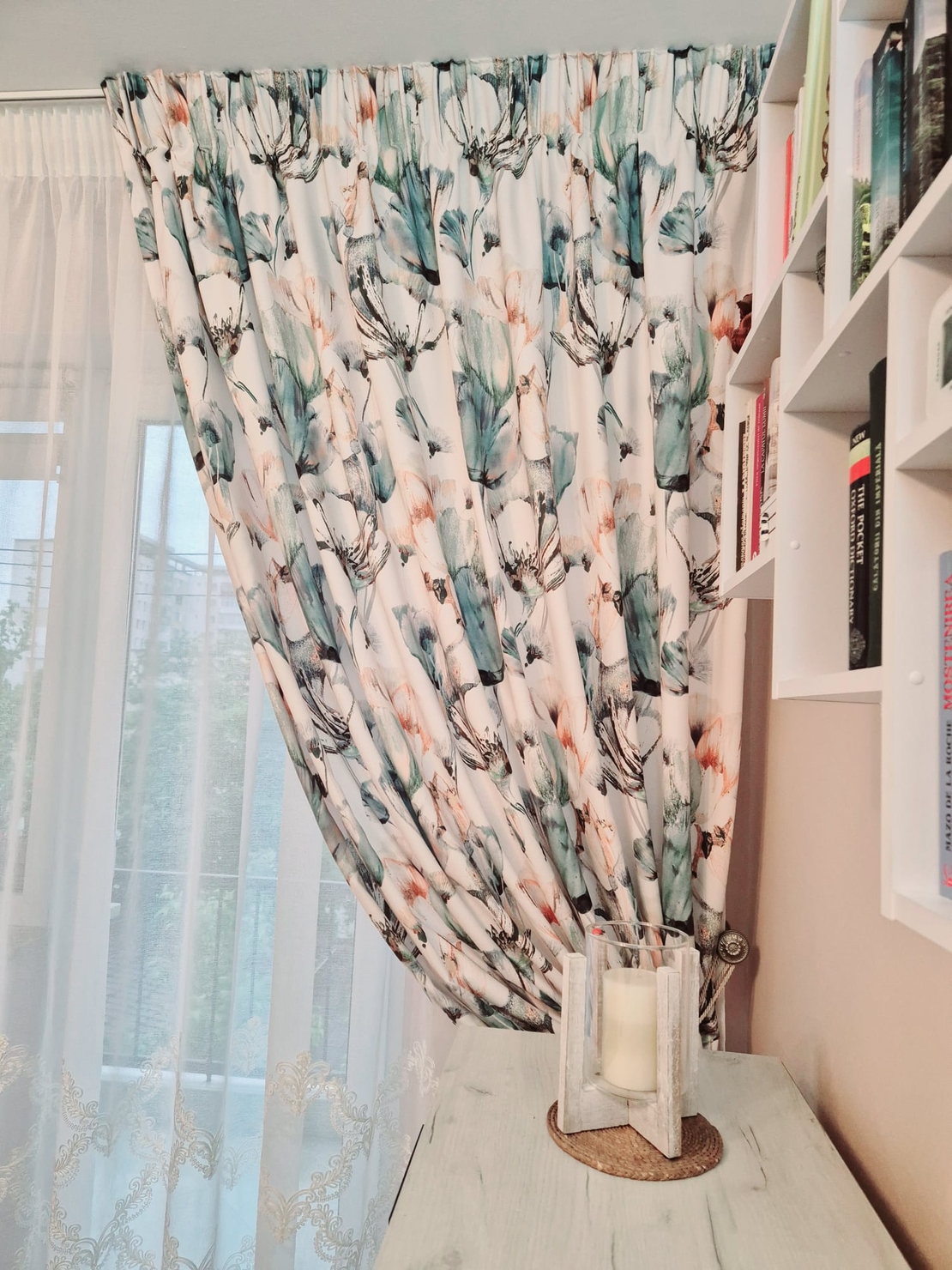 Draperie Emerald și perdea Zelda