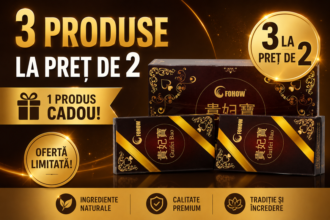PROMOTIE Ovule Intravaginale Guifei Bao 2+1