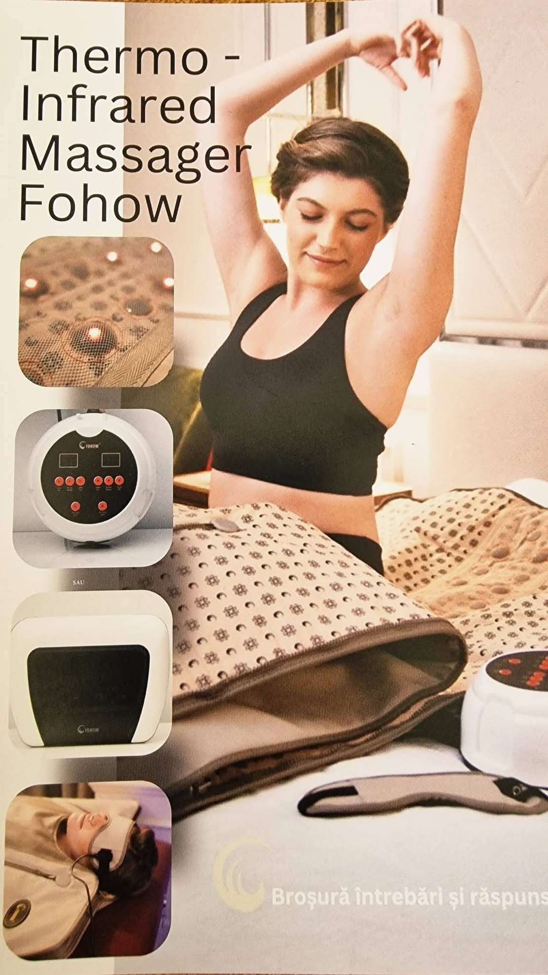 Aparatul de masaj termo-infraroșu Fohow